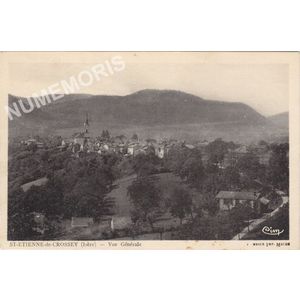 St-Etienne-de-Crossey (Is&egrave;re) vue g&eacute;n&eacute;rale