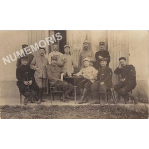 Saint Etienne de Crossey : militaires en 1915
