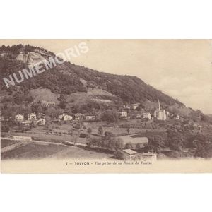 001 Tolvon vue prise de la route de Vouise