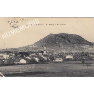 Saint-Etienne-de-Crossey le village et les environs