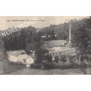 2493 Rives (Is&egrave;re) papeterie de la Poype