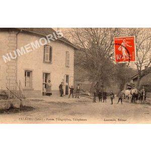 Paladru (Isère) Postes, télégraphes, téléphones