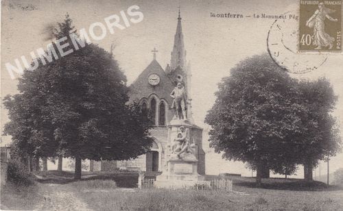 Montferra le monument Pégoud