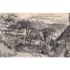 GD 557 environs de Voiron les gorges de Crossey et la Grande-Sure