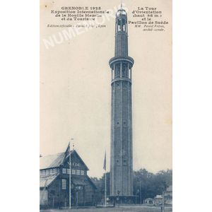 Grenoble 1925 Exposition internationale de la Houille Blanche et du Tourisme