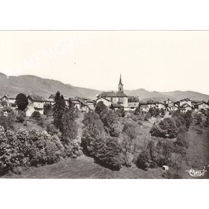 St-Etienne-de-Crossey (38. Is&egrave;re) cc 504-43 A vue a&eacute;rienne