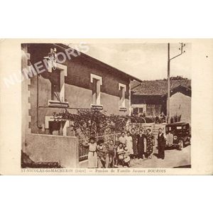 Saint Nicolas de Macherin (Is&egrave;re) pension de Famille Jacques Bourdis