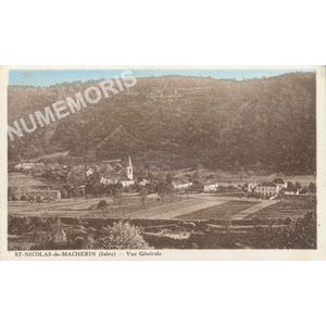 St-Nicolas-de-Macherin (Is&egrave;re) vue g&eacute;n&eacute;rale