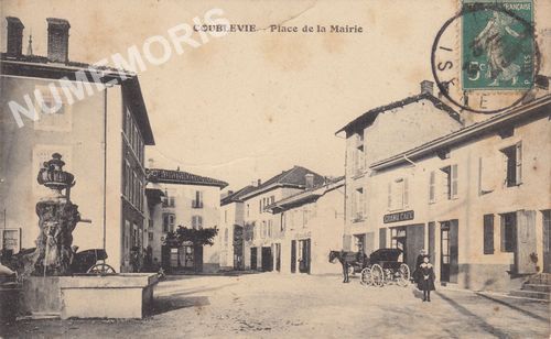Coublevie place de la mairie