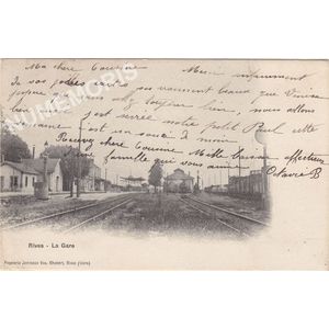 Rives la gare