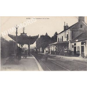 Rives vue int&eacute;rieure de la gare