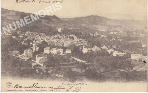 vue g&eacute;n&eacute;rale de Tullins