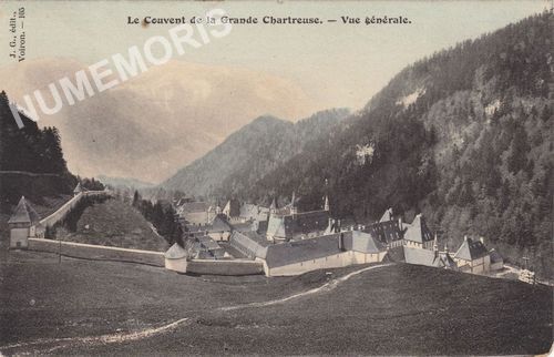 JG 105 le couvent de la Grande Chartreuse vue g&eacute;n&eacute;rale
