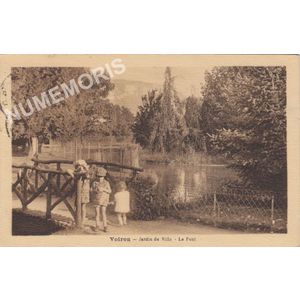 Voiron jardin de ville le pont