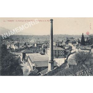 113 Voiron la fabrique de toiles Villard, Castelbon et A. Vial 