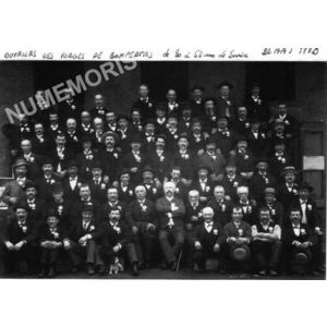 ouvriers des forges de Bonpertuis en 1890