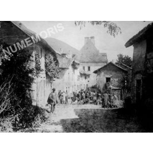 Chirens : foire aux cochons vers 1900