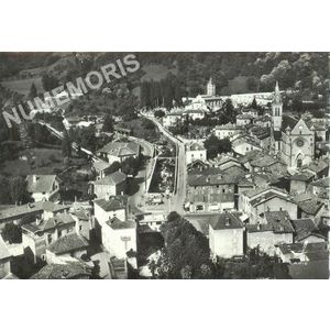 En avion au dessus de Voreppe is&egrave;re vue g&eacute;n&eacute;rale