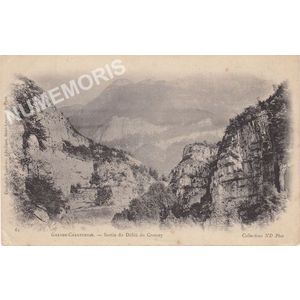 061 Grande-Chartreuse sortie du d&eacute;fil&eacute; du Crossey 