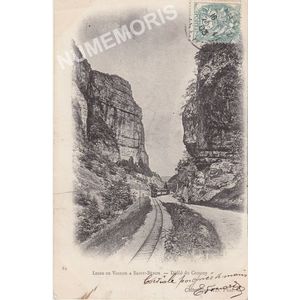 062 ligne de Voiron &agrave; Saint-B&eacute;ron d&eacute;fil&eacute; du Crossey