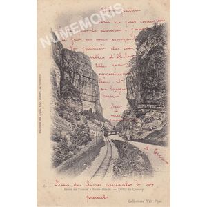 062 ligne de Voiron &agrave; Saint-B&eacute;ron d&eacute;fil&eacute; du Crossey