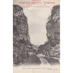 062 ligne de Voiron &agrave; Saint-B&eacute;ron d&eacute;fil&eacute; du Crossey