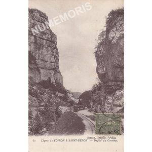 062 ligne de Voiron &agrave; Saint-B&eacute;ron d&eacute;fil&eacute; du Crossey