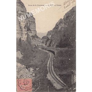 Route de la Chartreuse le d&eacute;fil&eacute; du Crossey