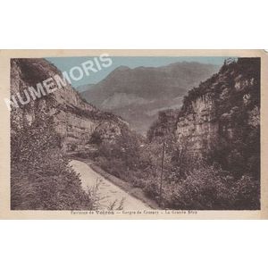 Environs de Voiron gorges de Crossey la Grande Sure