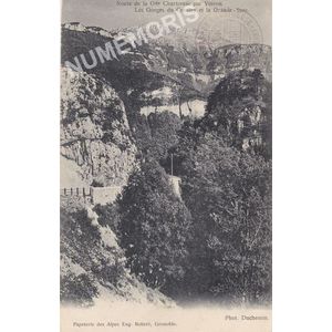 Route de la Grande Chartreuse par Voiron les gorge du Crossey et la Grande-Sure