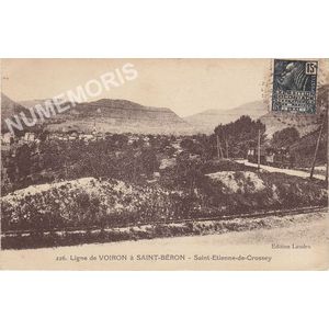 229 ligne de Voiron &agrave; Saint-B&eacute;ron Saint-Etienne-de-Crossey
