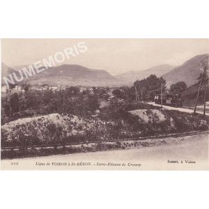 226 Ligne de Saint B&eacute;ron &agrave; Voiron saint-Etienne-de-Crossey