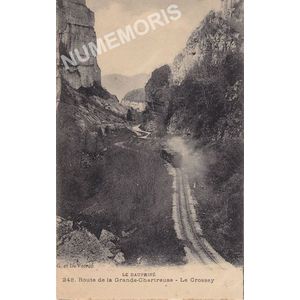 GD 248 le Dauphin&eacute; route de la Grande-Chartreuse le Crossey