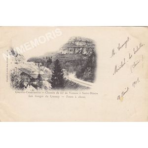 Grande-Chartreuse Chemin de fer de Voiron Saint-B&eacute;ron les gorges du crossey fours &agrave; chaux