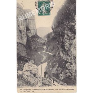 JG 229 le Dauphin&eacute; massif de la chartreuse le d&eacute;fil&eacute; du Crossey