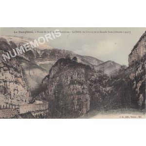 JG 233 le Dauphin&eacute; route de la Grande-Chartreuse le d&eacute;fil&eacute; du Crossey et la Grande Sure (altitude 1924m)