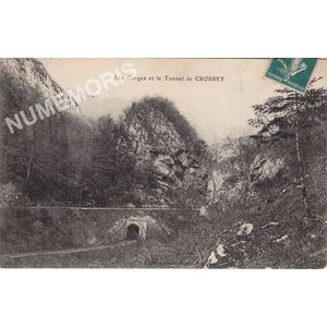 Les gorges et le tunnel de Crossey