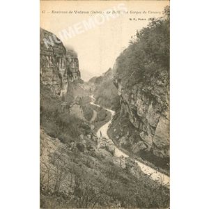 047 environs de Voiron (Is&egrave;re) le d&eacute;fil&eacute; des gorges de Crossey