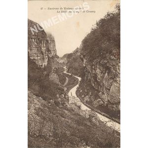 047 environs de Voiron (Is&egrave;re) le d&eacute;fil&eacute; des gorges de Crossey