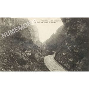 131 route de Voiron &agrave; la Chartreuse le d&eacute;fil&eacute; des gorges de Crossey
