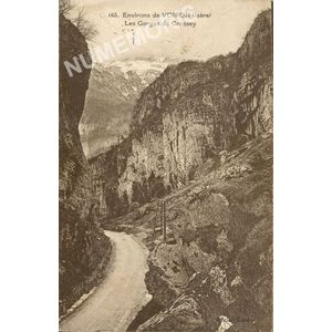 165 environs de Voiron (Is&egrave;re) les gorges de Crossey