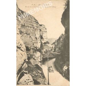 P. G. 598 Dauphin&eacute; massif de la Chartreuse les gorges de Crossey