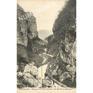 le Dauphin&eacute; route de la Chartreuse le d&eacute;fil&eacute; du Crossey