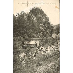 054 environs de Voiron (Is&egrave;re) les gorges de Crossey