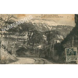 107 Environs de Voiron les gorges du Crossey et la Grande-Sure