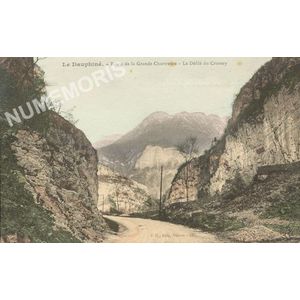 JG 247 le Dauphin&eacute; route de la Grande-Chartreuse le d&eacute;fil&eacute; du Crossey