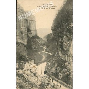 JG 229 le Dauphin&eacute; massif de la chartreuse le d&eacute;fil&eacute; du Crossey