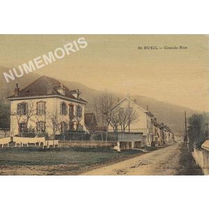 Saint-Bueil grande rue