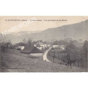 002 Saint-Bueil (Isère) vue générale vue générale de la Roche