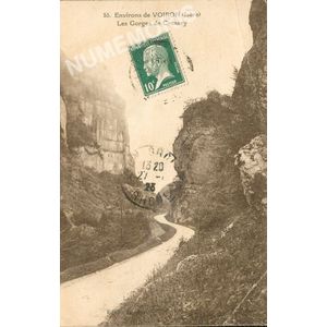 055 environs de Voiron (Is&egrave;re) les gorges de Crossey